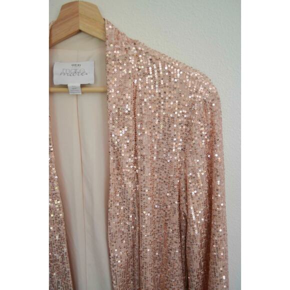 Mare Mare x Anthropologie Sequin Duster Cardigan Size Medium P - Picture 6 of 8